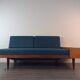 Vintage Norwegian daybed sofa, Restored, 1970s