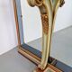 Vintage Floor Mirror with Console Table from Cristal Art, Italy, 1960s