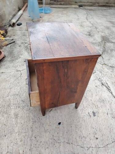 Antique Commode in Solid Wood Luigi XVI in Solid Walnut TOSCANA Late 1700s
