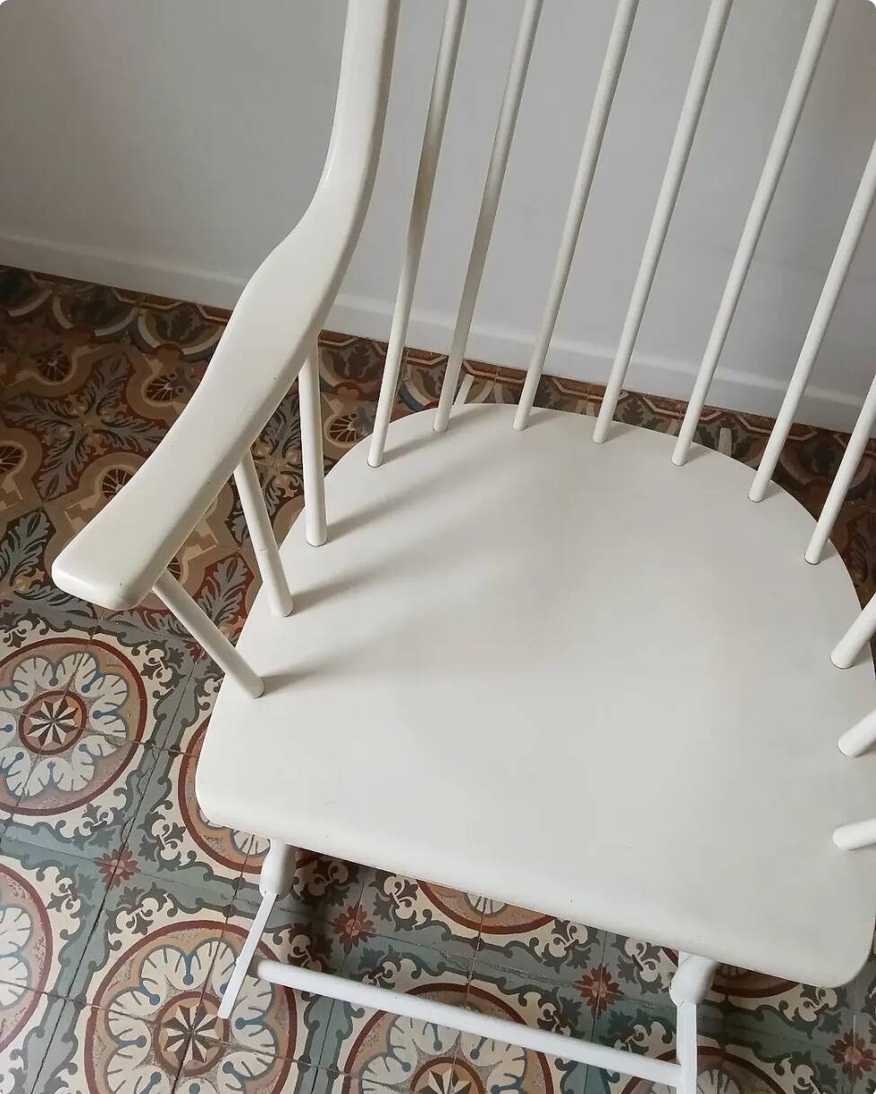 "Grandessa" rocking chair by Lena Larson for Nesto, Sweden 1960s