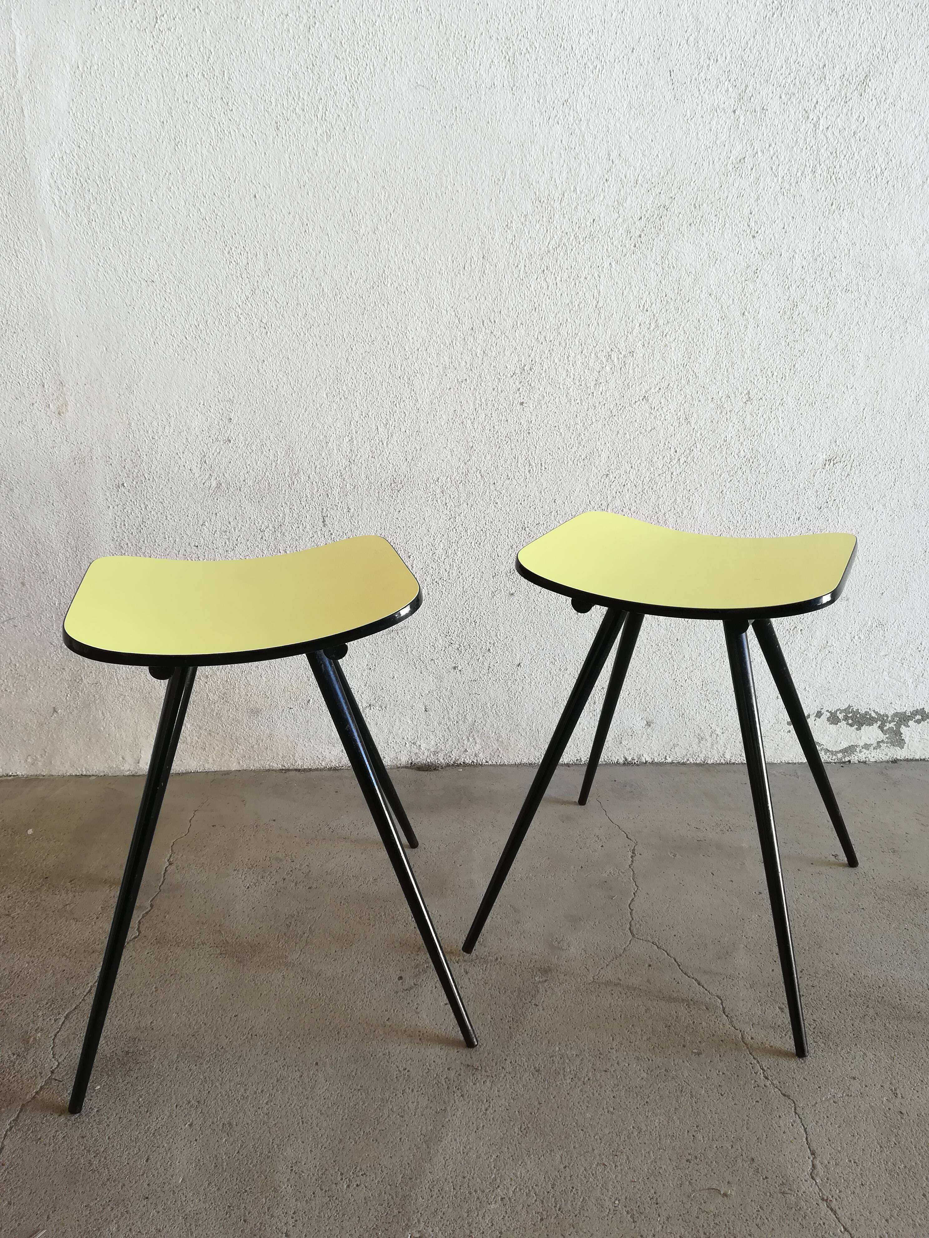 Pair of 'Stella' stools