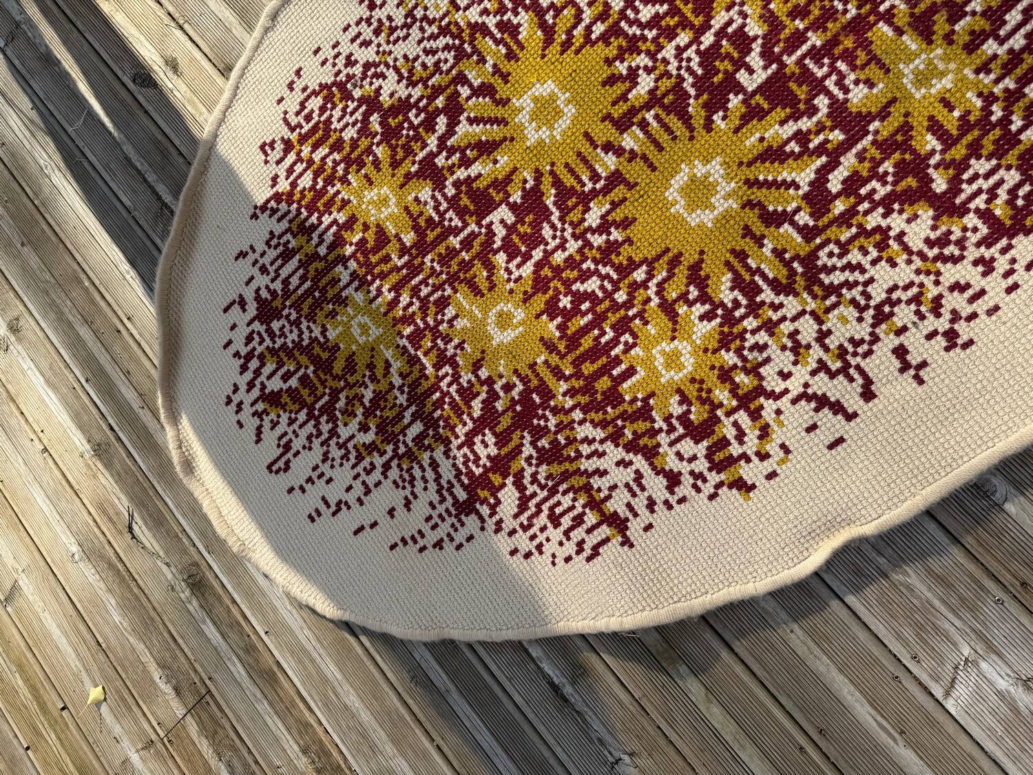70s wool rug