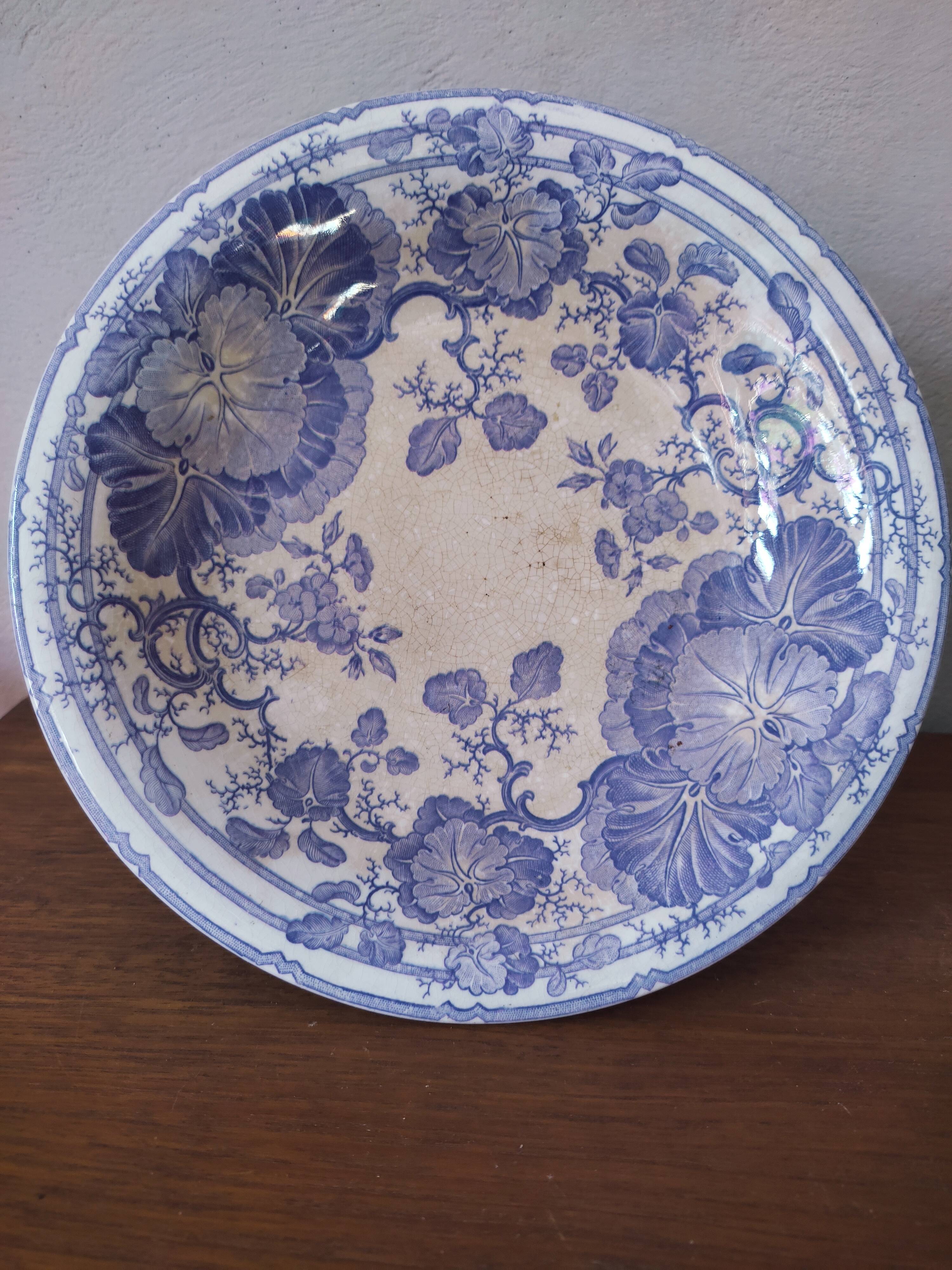 Old compotier by Sarreguemines