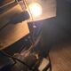 Bovine horn boat lamp