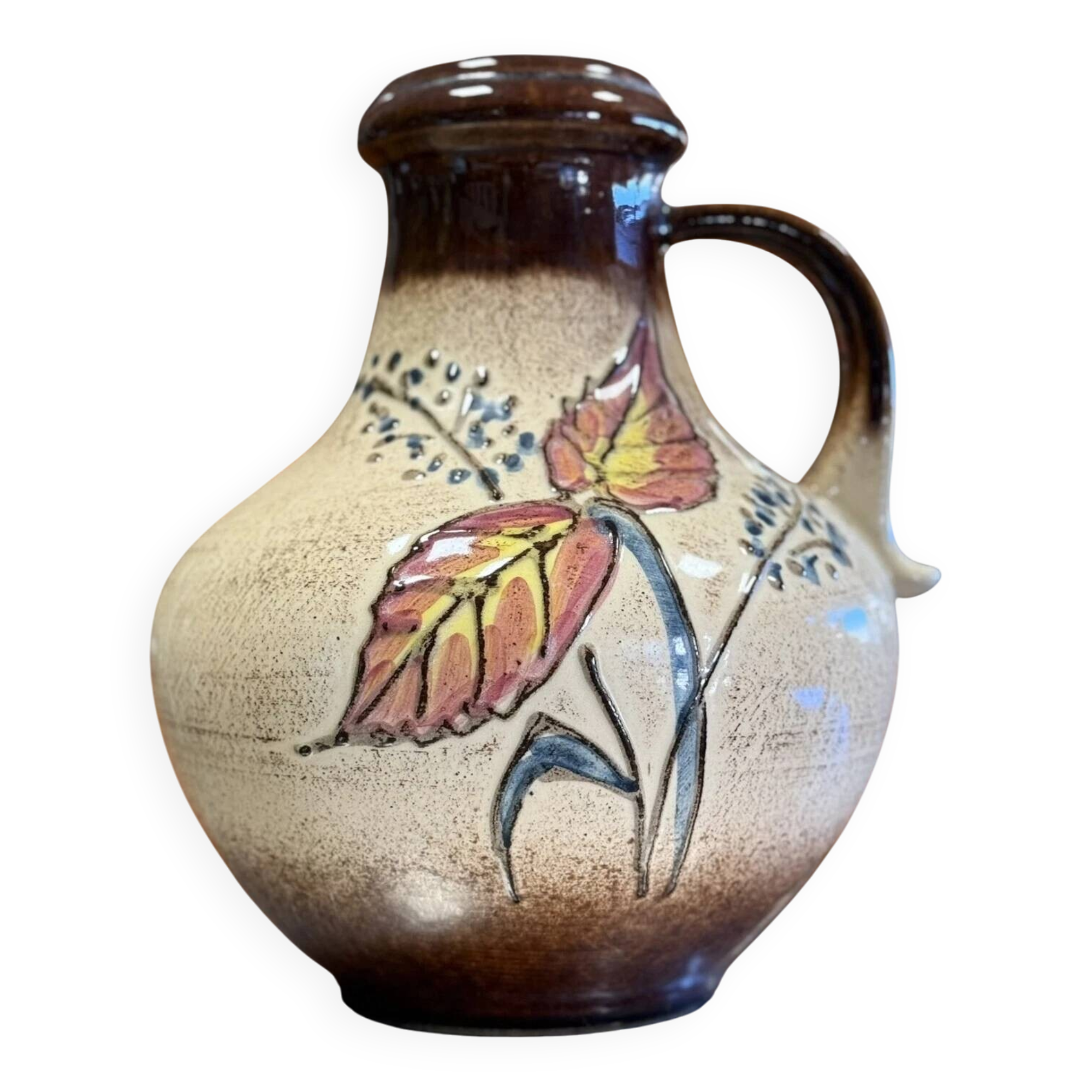 Scheurich keramik : vase en ceramique Allemande vers 1940