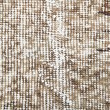 178x295Cm Persian Area Rug, Turkish Antique Rug, Faded Brown Vintage Rug