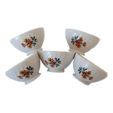 5 coffee bowls Sarreguemines