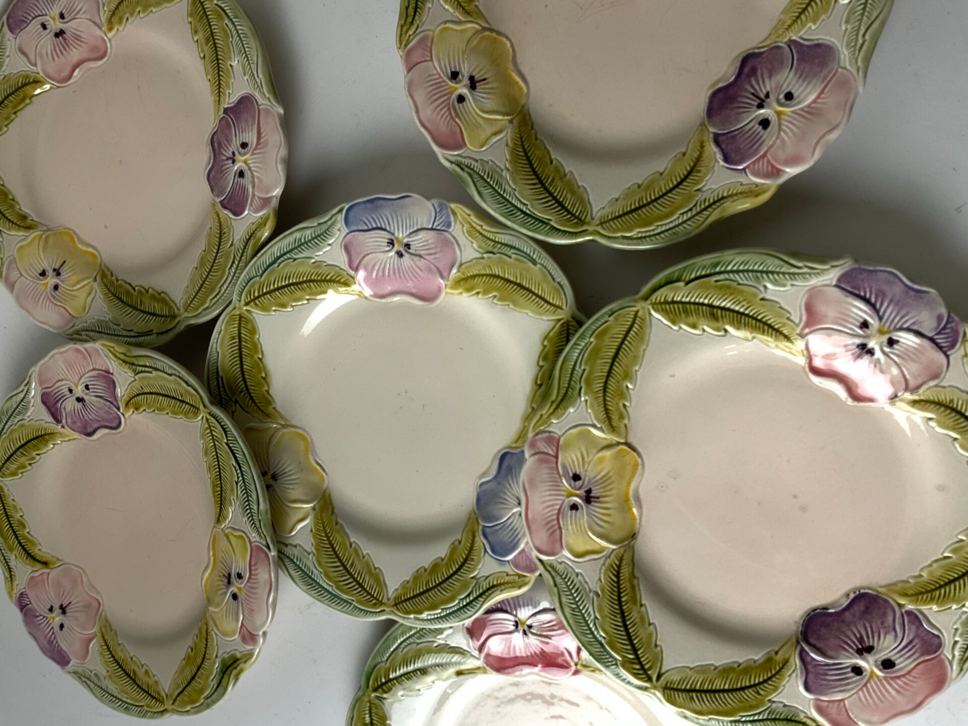 Slipware plates