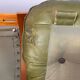 Supercomfy Scandinavian Rybo Rykken Olivegreen Leather 2-Seater Ry-Wing