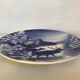 Old blue plate fir deer doe Villeroy and Boch