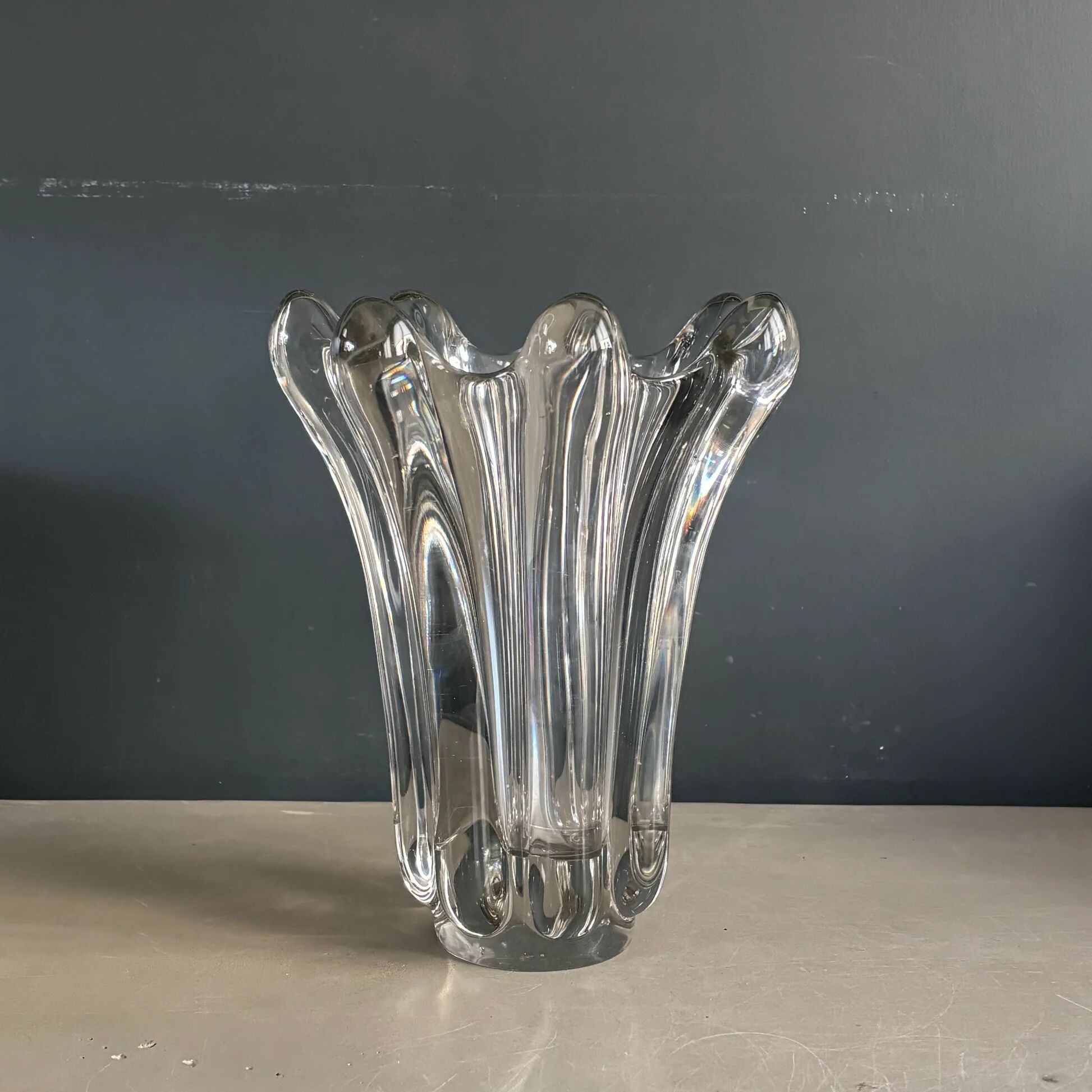 Vase en cristal 26cm - Ref 1316