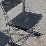 Nuova x line omli chairs by Niels Jørgen Haugesen
