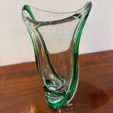 Saint Louis crystal twisted vase