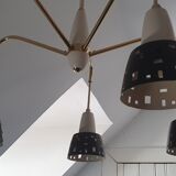 Modernist 1960s ceiling light