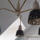 Modernist 1960s ceiling light