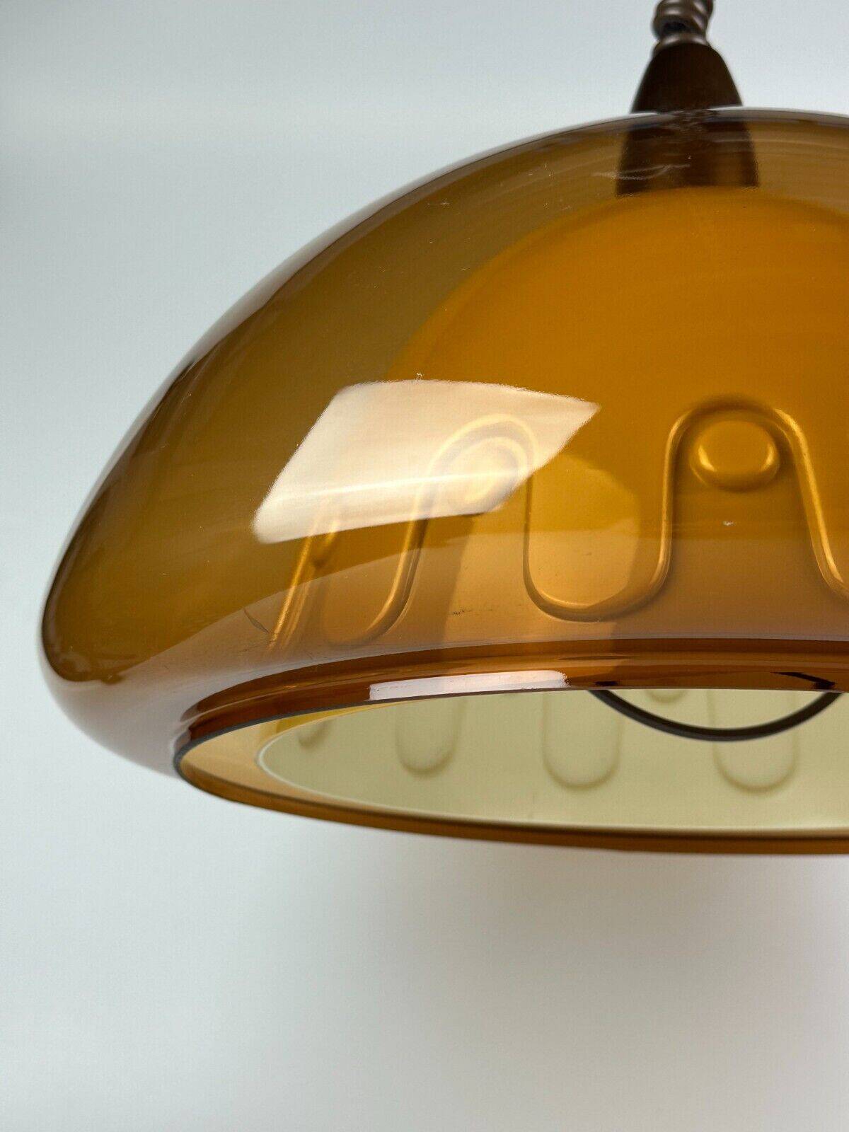 60s 70s ceiling lamp hanging lamp acrylic plastic metal space age design