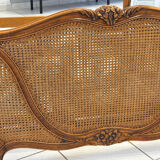 Lit basket in caning Louis XV style 1950