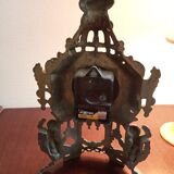 Swiss clock to be placed in brass