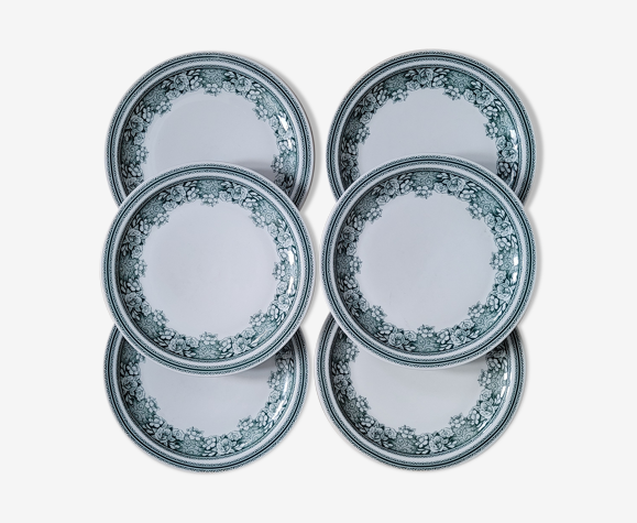 Set 6 assiettes Mosa Maastrich
