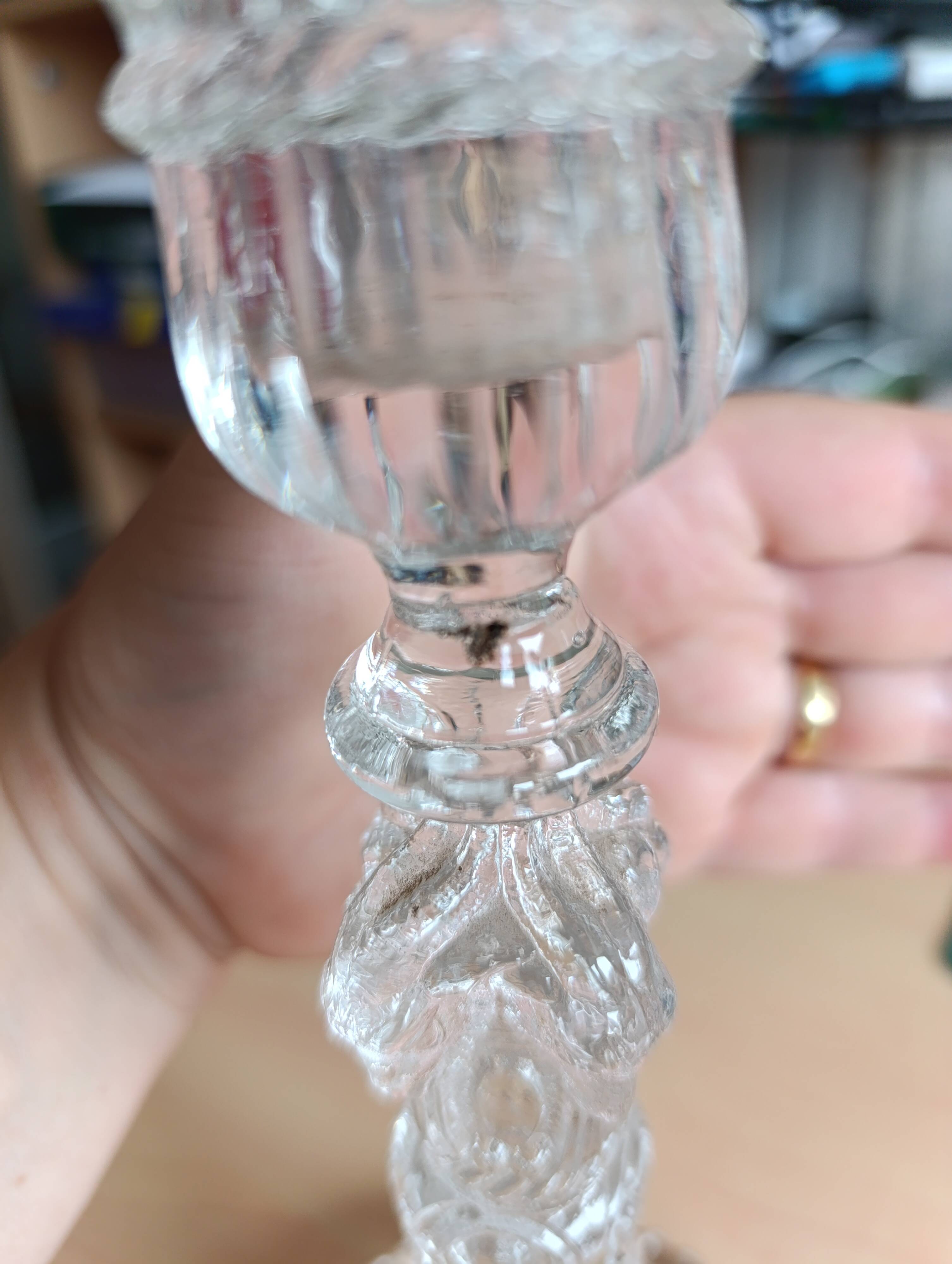 Crystal candlestick Vallerystahl