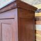 Antique Parisian wardrobe in solid wood