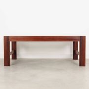 Banc en palissandre, design danois, années 1970, production : Danemark
