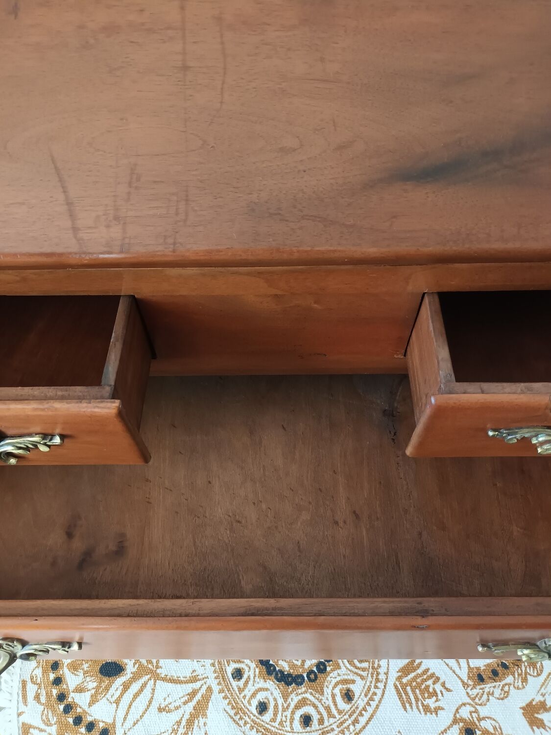 Louis XV style slant-front secretary desk, 18th century