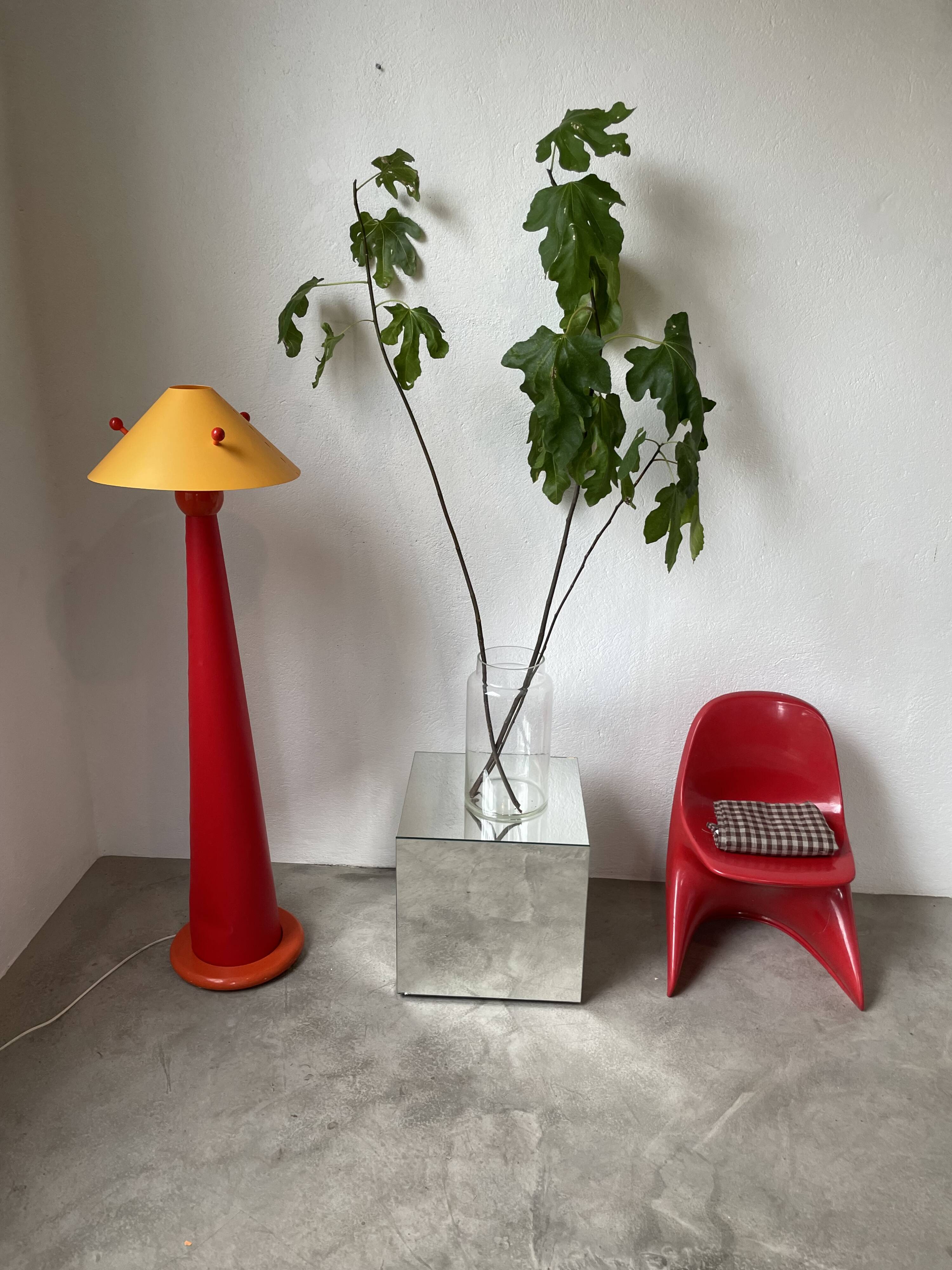 Red pop lamp from the 80s.