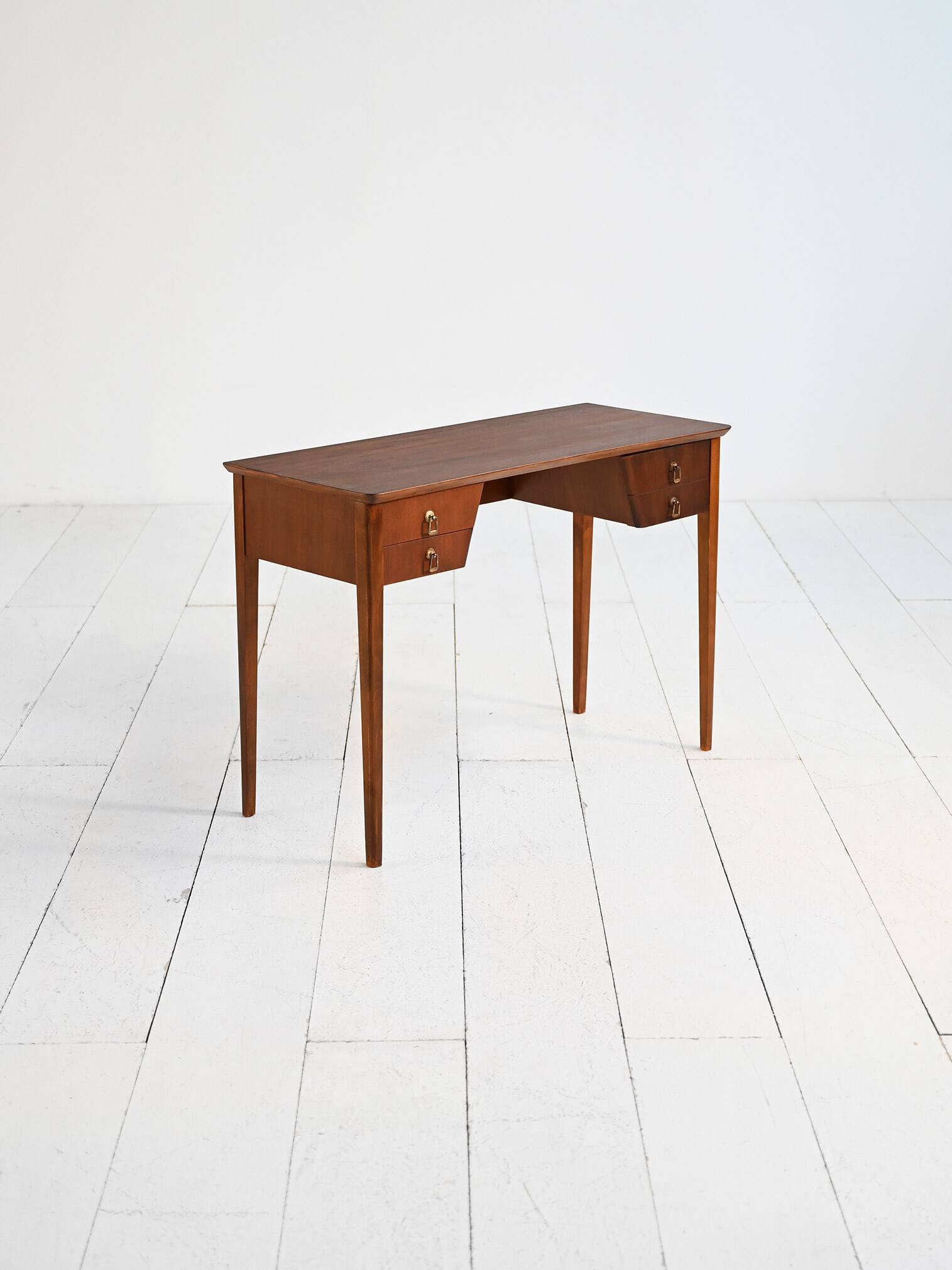 Mid-century mahogany desk, 1950s–60s