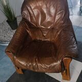 Brutalist armchair
