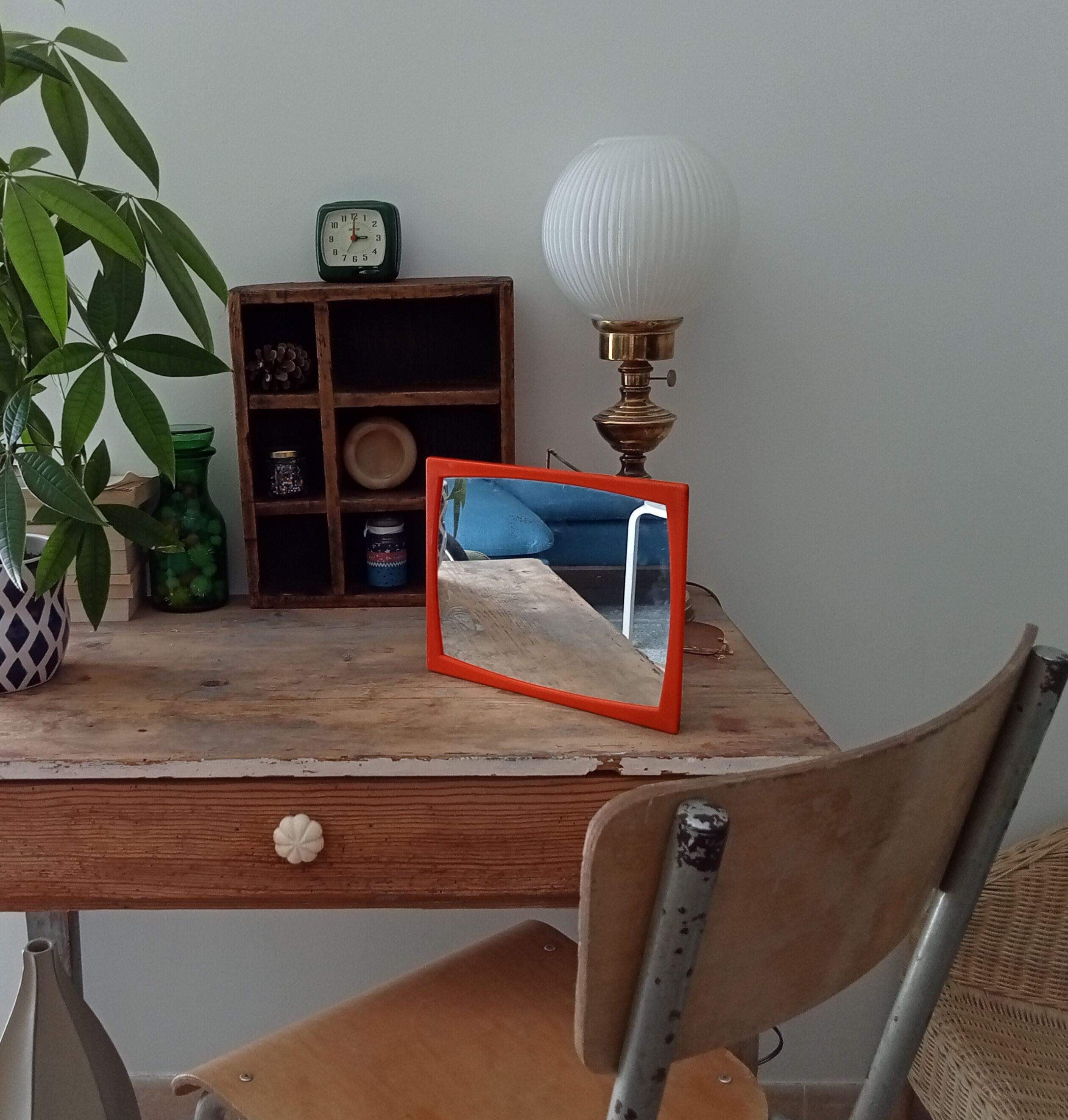 Vintage table mirror 70s/80s
