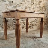 Table ancienne en chêne – Style Louis XVI – France – Années 1920