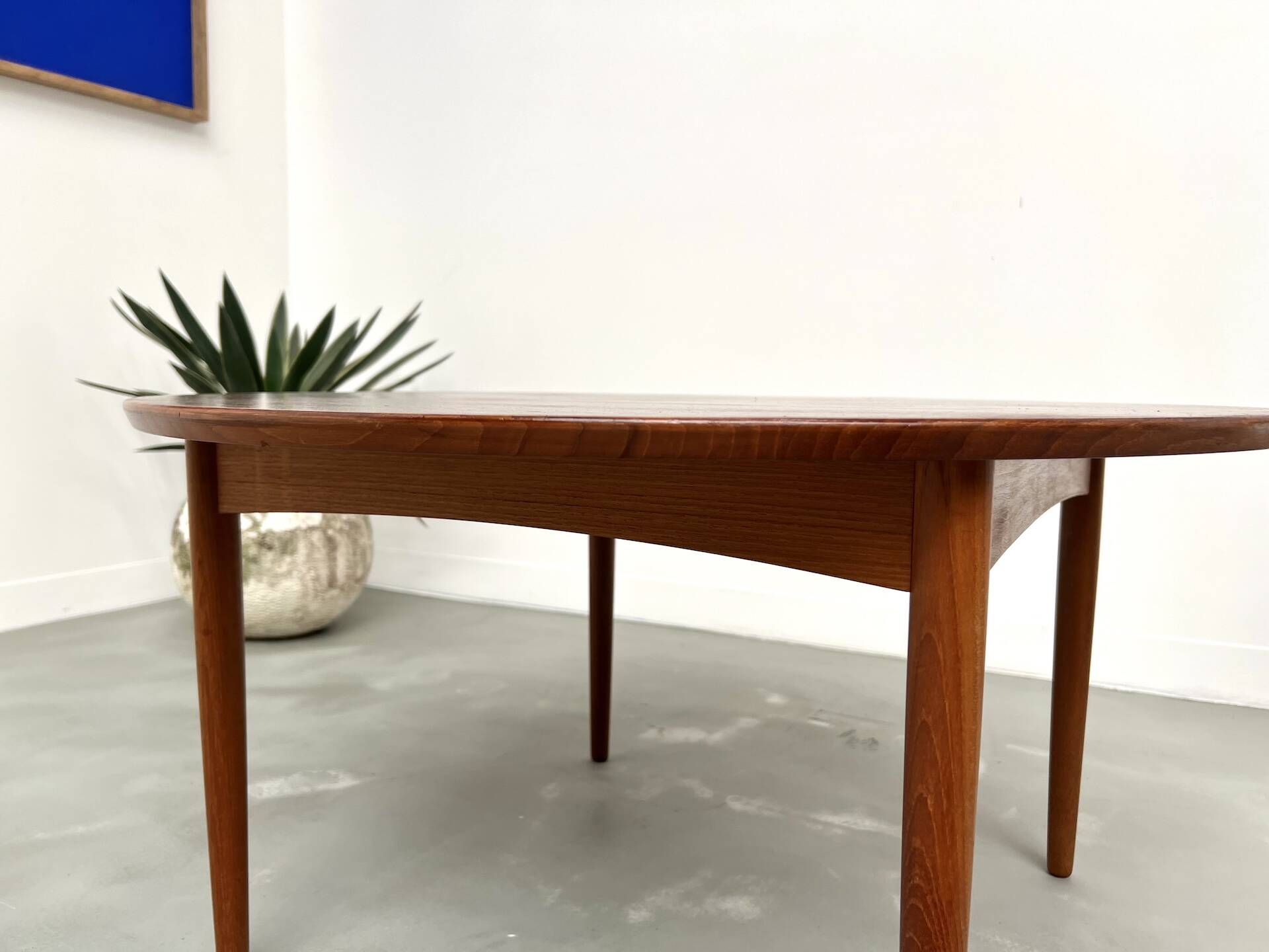 Table basse scandinave par Mobelintarsia, circa 1960