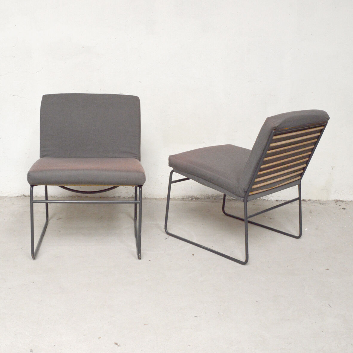 Paire de chauffeuses Wilhelm Knoll, 1960