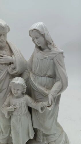 Holy Family in Biscuit Porcelain Firsts 900