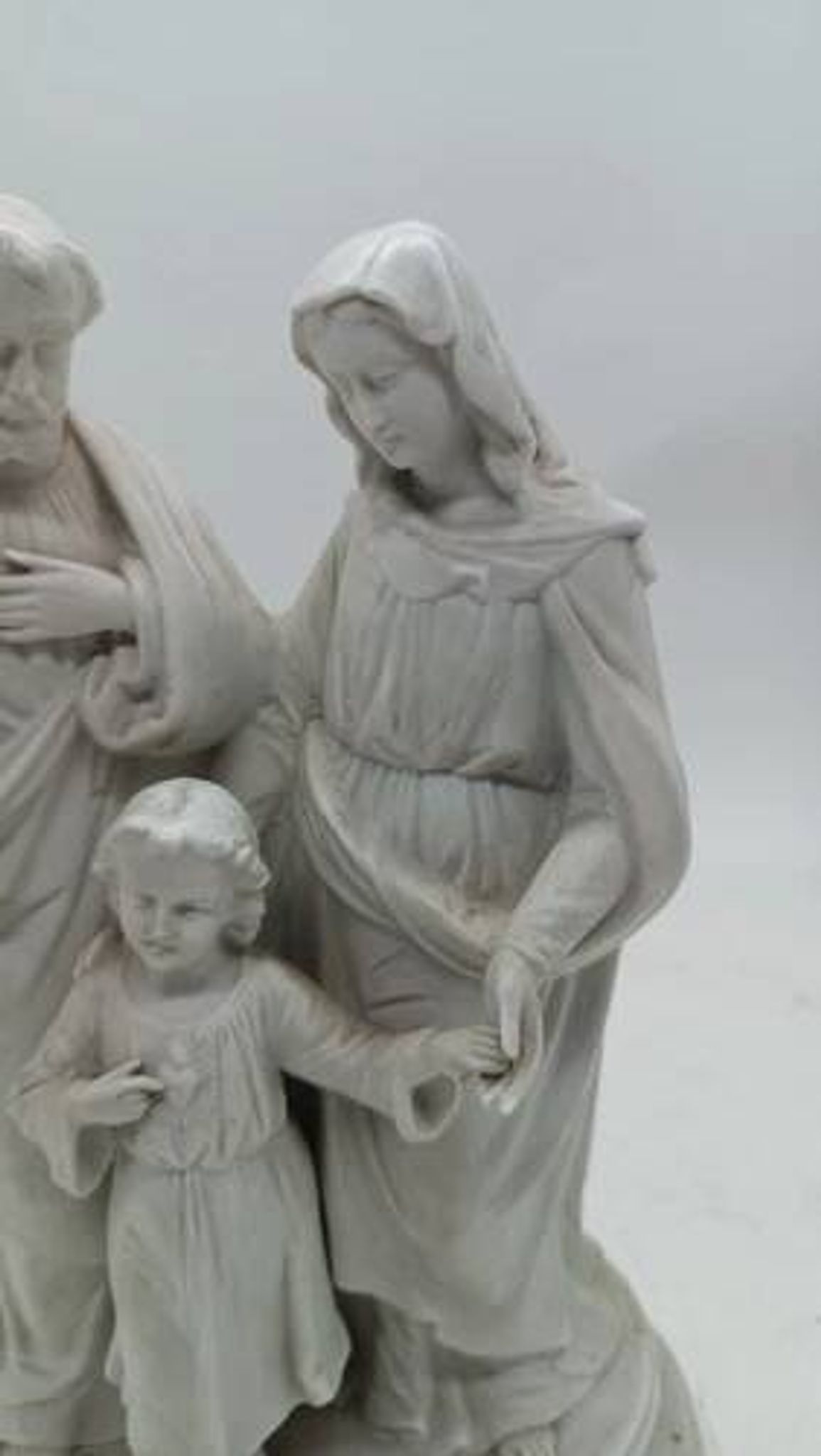 Holy Family in Biscuit Porcelain Firsts 900