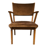 Fauteuil de bureau LÜBKE 1970 vintage