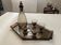 Art Deco glass and carafe set