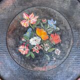 Tableau peinture ancienne nature morte miniature