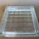 Paved  glass ashtray 50s 60s