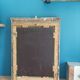 Wooden mirror 46x91cm