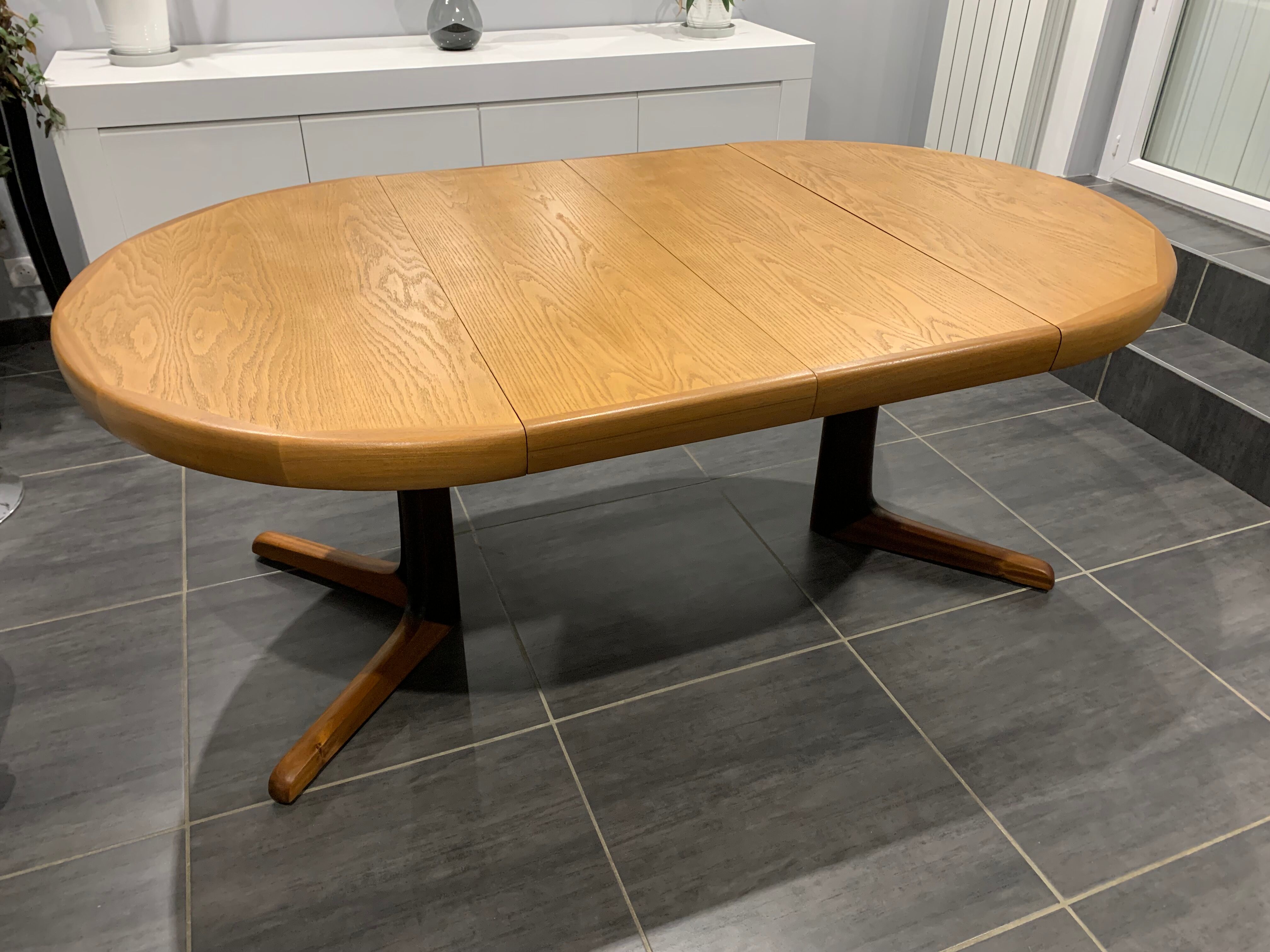Baumann vintage 1970s extendable table