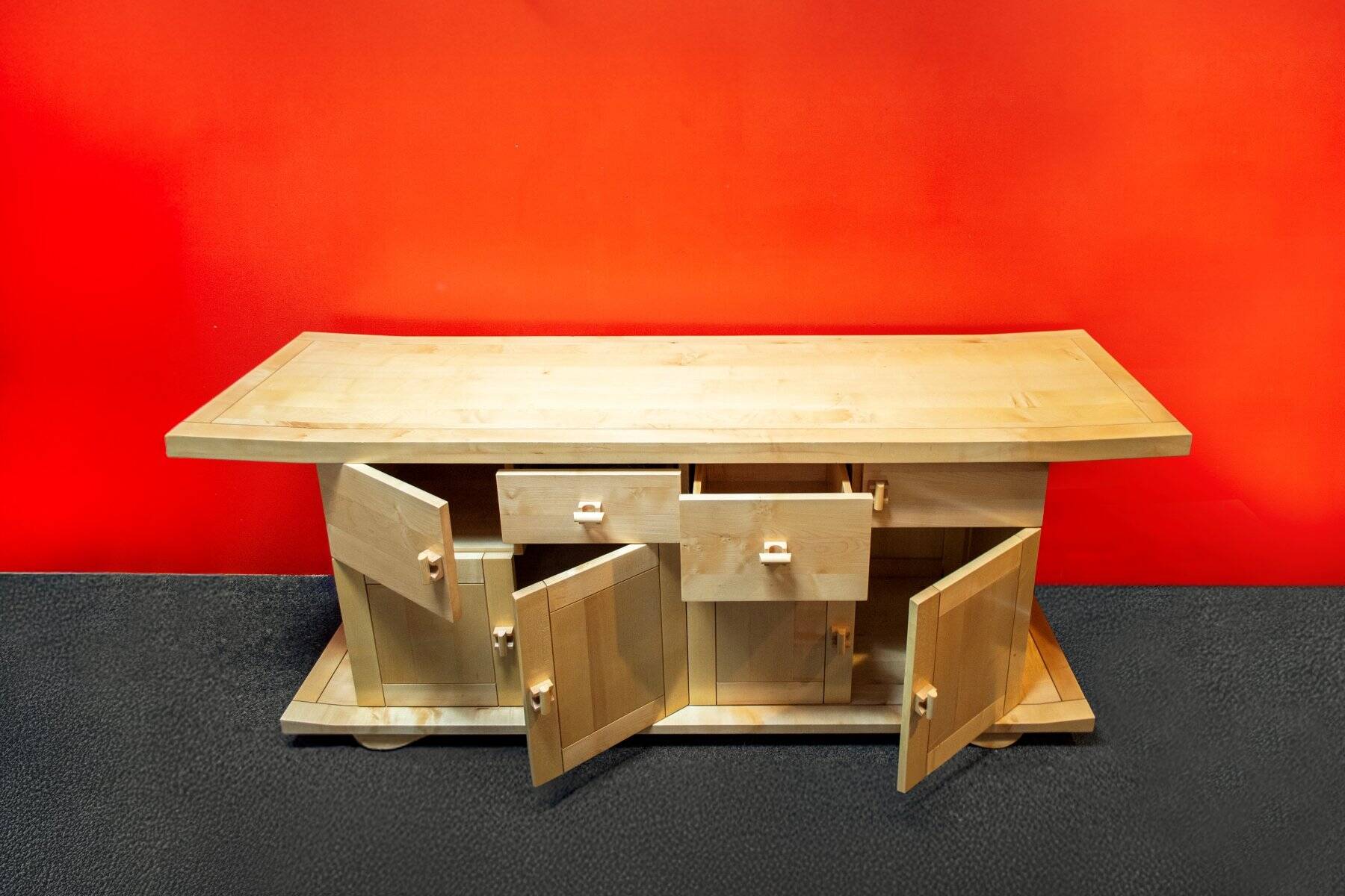 Vintage credenza in steel, Italia, anni '60