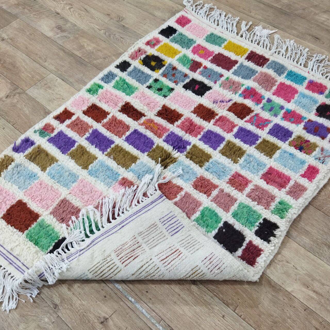 Handcrafted Moroccan Berber Rug 152 X 110 CM