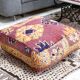 Moroccan kilim pouf