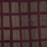 1980s Angora Gray Wool Shaggy Tulu Rug 3'8" X 6'10"