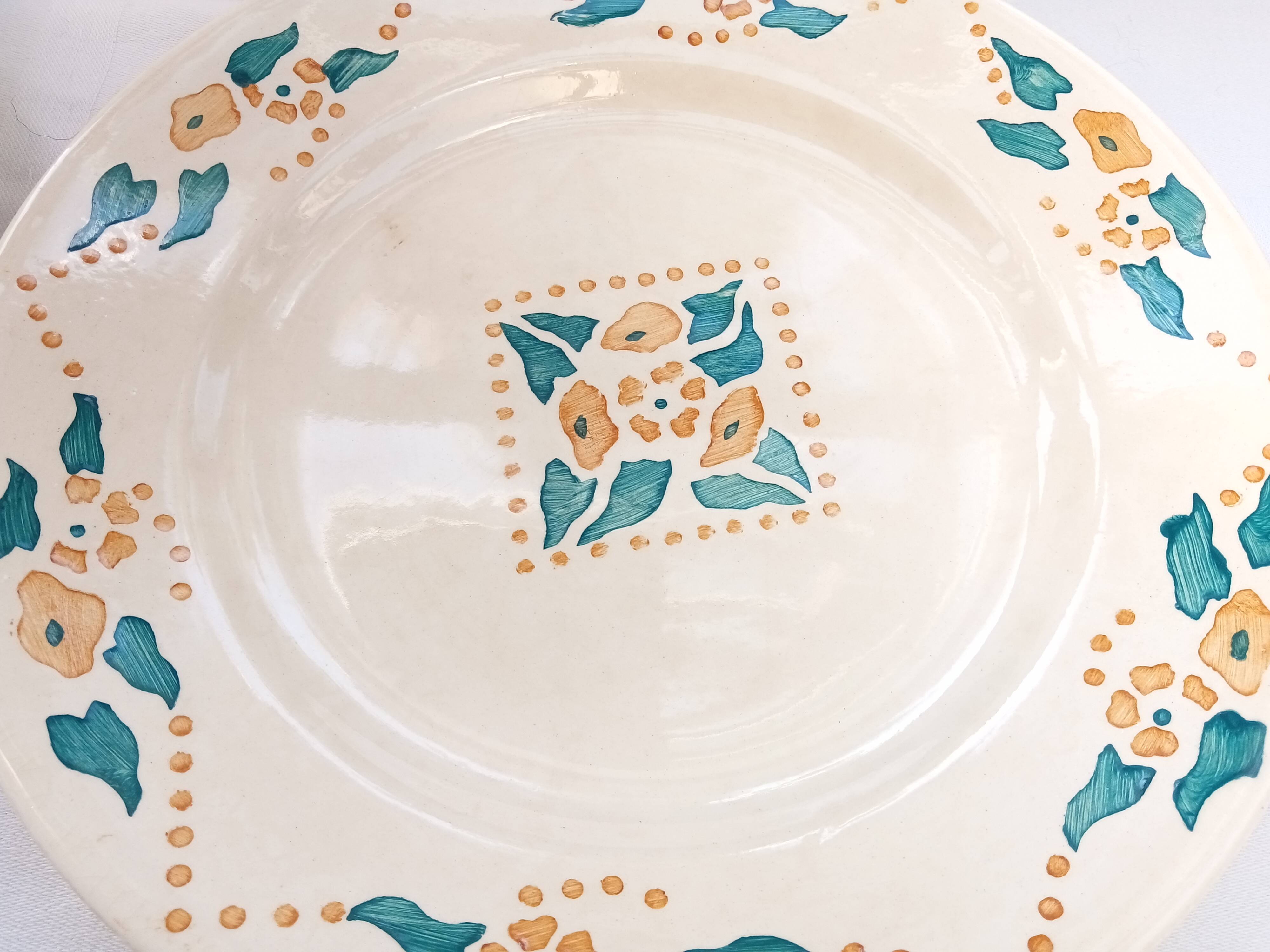 5 Terre de Fer flat plates