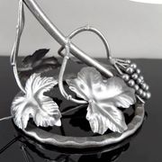 Wrought Iron Lamp, "Vine", Muller Frères Lunéville, Art Deco, c. 1930