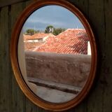Vintage round mirror
