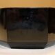 3 black Arcoroc "Octime" serving dishes